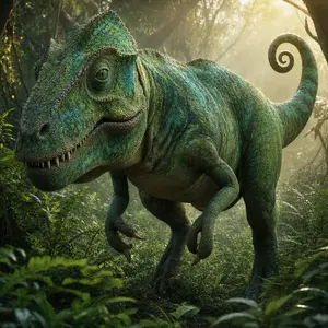 Chameleon + Tyrannosaurus rex